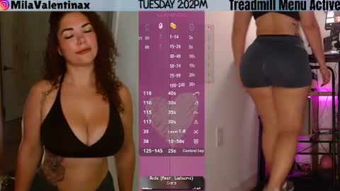 Snapshot of milavalentinax chatting on July 2026 06:02:02 PM Mila Valentina online show from July 2026 06:02:02 PM