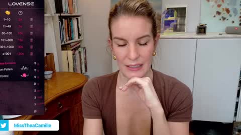 Snapshot of misstheacamille chatting on January 2025 07:58:02 PM MissThea online show from January 2025 07:58:02 PM