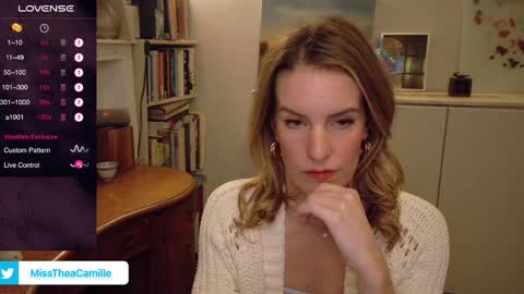 Snapshot of misstheacamille chatting on January 2025 04:19:02 AM MissThea online show from January 2025 04:19:02 AM