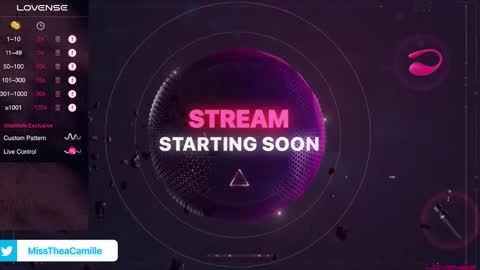 Snapshot of misstheacamille chatting on February 2025 06:38:01 PM MissThea online show from February 2025 06:38:01 PM