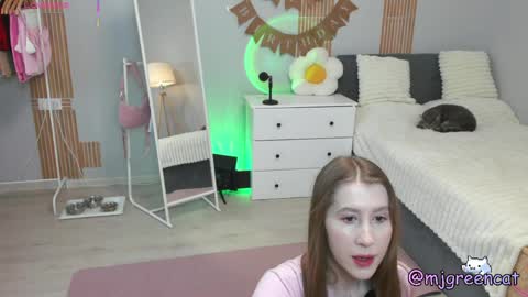 Snapshot of mjgreencat chatting on May 2026 03:52:01 PM mj online show from May 2026 03:52:01 PM