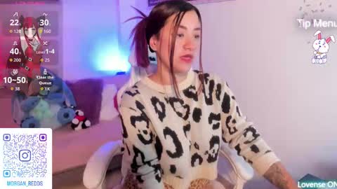 Snapshot of morgan_r13 chatting on February 2026 08:29:01 AM Morgan-Redds online show from February 2026 08:29:01 AM