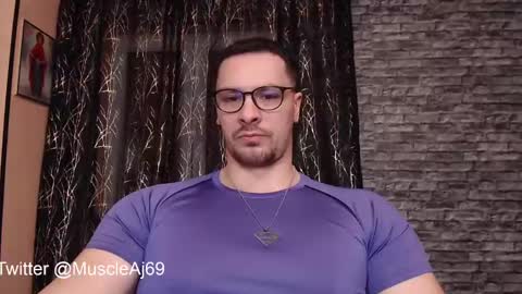 Snapshot of muscleaj69 chatting on January 2025 05:23:02 PM AJ online show from January 2025 05:23:02 PM