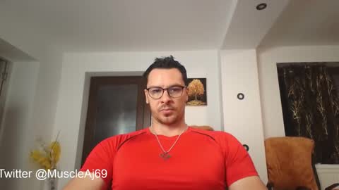 Snapshot of muscleaj69 chatting on November 2025 03:36:02 PM AJ online show from November 2025 03:36:02 PM