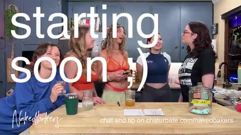 Naked Bakers online show from October 2025 02:01:02 AM