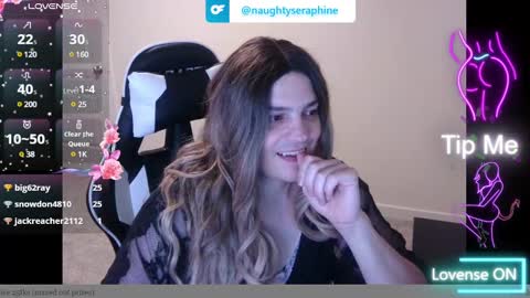 NaughtySeraphine online show from February 2025 03:52:01 PM