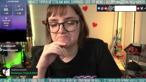 Nel Parker online show from February 2025 04:47:01 AM