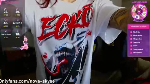 Snapshot of novaskyee chatting on January 2025 06:50:02 AM Nova skyee online show from January 2025 06:50:02 AM