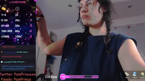 Pain Prince online show from January 2025 03:04:02 PM