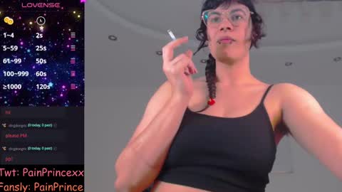 Snapshot of painprince69 chatting on March 2025 07:27:02 PM Pain Prince online show from March 2025 07:27:02 PM