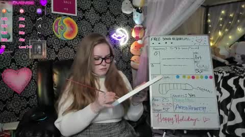 ArtsyHeartsyy online show from December 2024 01:42:01 AM