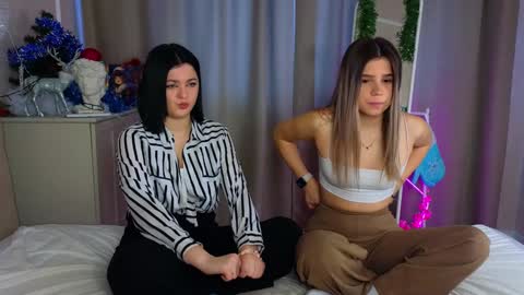Lora black  and Lili blonde welcome you here online show from December 2024 08:11:02 AM