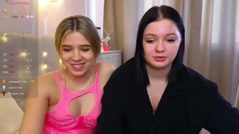 Lora black  and Lili blonde welcome you here online show from March 2025 02:32:02 PM