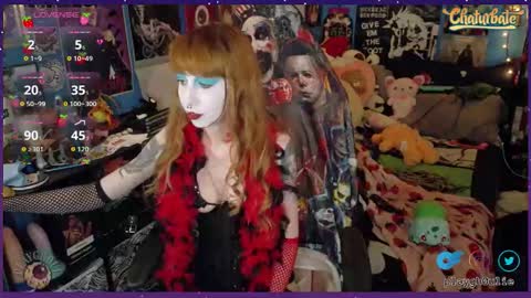 Snapshot of playgh0ul chatting on October 2025 07:31:02 AM playgh0ul Ghoulie online show from October 2025 07:31:02 AM