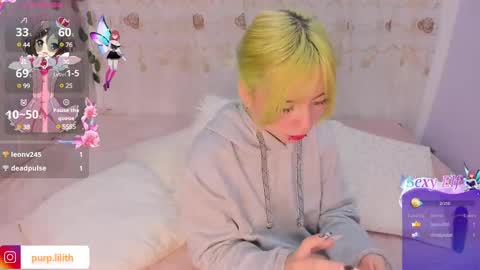 Purple Lilith online show from March 2025 01:21:02 AM