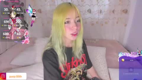 Purple Lilith online show from March 2025 07:54:01 PM