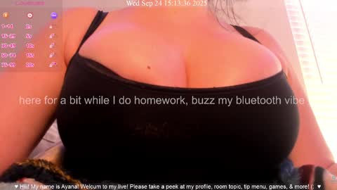 Ayana Delatorre online show from September 2025 10:13:01 PM