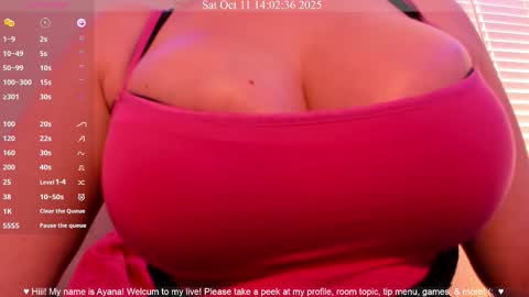 Ayana Delatorre online show from October 2025 09:02:01 PM