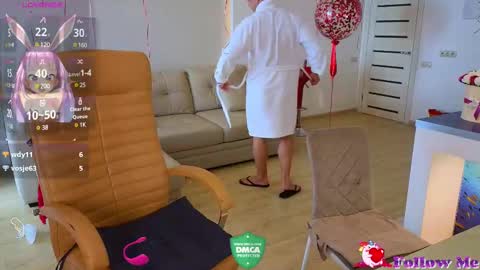 Snapshot of rabbits_couple chatting on February 2025 10:48:02 AM Jess John online show from February 2025 10:48:02 AM