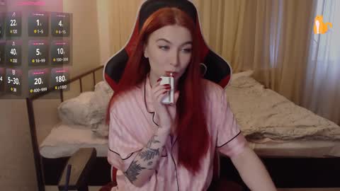 Snapshot of redhaired_kitty chatting on December 2024 11:12:02 AM Lina online show from December 2024 11:12:02 AM