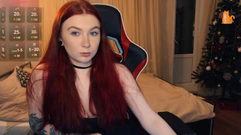 Snapshot of redhaired_kitty chatting on December 2024 01:13:01 AM Lina online show from December 2024 01:13:01 AM