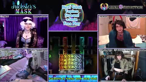 Roll For Seduction online show from January 2026 12:36:01 AM