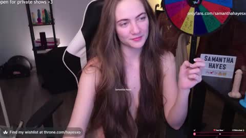 The Real Samantha Hayes haha  online show from January 2025 10:39:01 AM