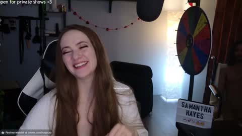 The Real Samantha Hayes haha  online show from February 2025 03:56:02 AM