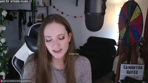 The Real Samantha Hayes haha  online show from February 2025 12:41:01 AM