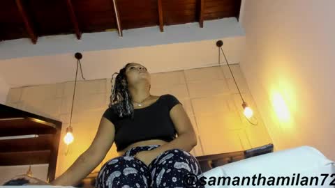 Snapshot of samanthamilan1 chatting on May 2026 10:55:02 AM Sam online show from May 2026 10:55:02 AM