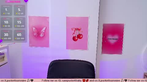 Snapshot of sampuckettbaby chatting on July 2026 03:18:02 PM sampuckettbaby online show from July 2026 03:18:02 PM