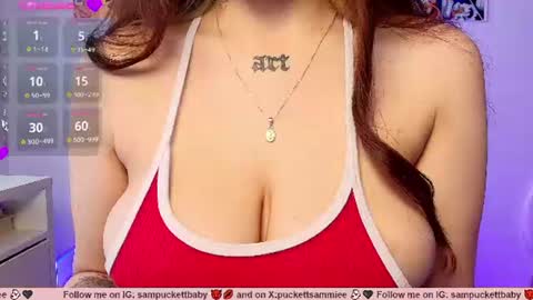Snapshot of sampuckettbaby chatting on July 2026 03:25:01 PM sampuckettbaby online show from July 2026 03:25:01 PM