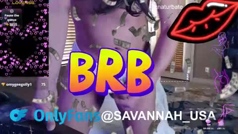 Snapshot of savannah_ts chatting on December 2024 11:19:02 PM Onlyfans Savannah usa online show from December 2024 11:19:02 PM