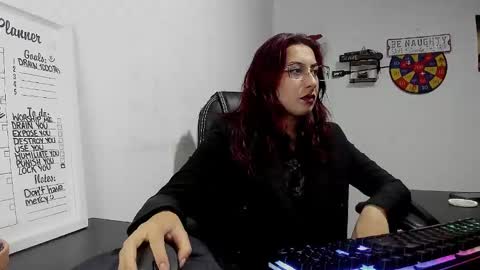 Mistress Scarlett online show from January 2025 01:36:02 PM