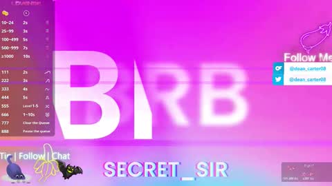 Dean Carter online show from March 2026 10:38:01 PM