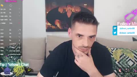 Snapshot of secret_sir chatting on July 2026 10:35:01 PM Dean Carter online show from July 2026 10:35:01 PM