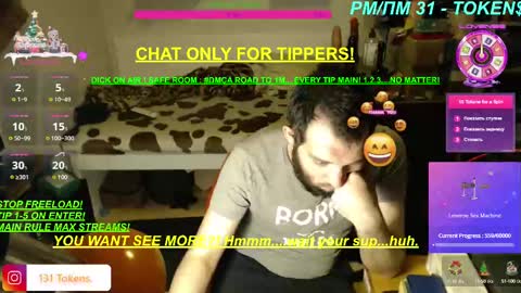 BISEXPRINCE777 online show from January 2025 08:24:01 PM