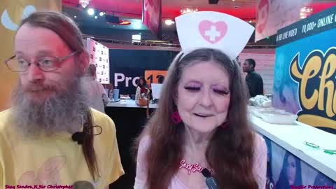 Sexy Sandra    and Sir Christopher online show from January 2025 08:19:02 PM