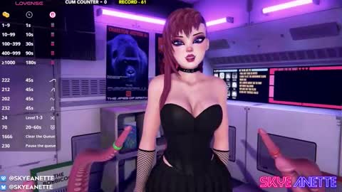 SkyeAnette online show from March 2026 01:12:01 AM