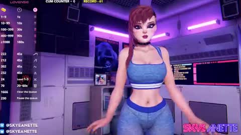 Snapshot of skyeanette chatting on July 2026 01:09:02 AM SkyeAnette online show from July 2026 01:09:02 AM