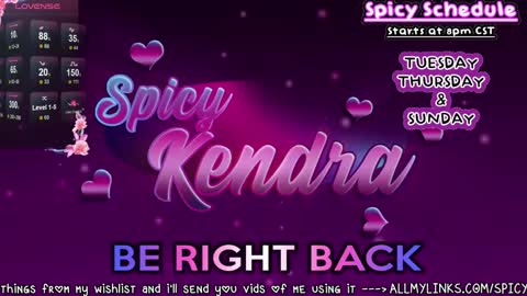 Kendra online show from January 2025 06:14:01 AM