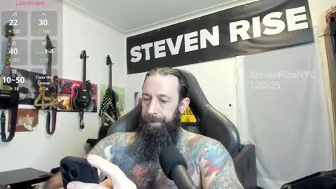 StevenRiseNYC online show from December 2025 02:10:02 AM