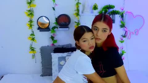 STORMY red hair MARA brown hair.  -------dont forget to follow us online show from December 2024 11:33:01 AM