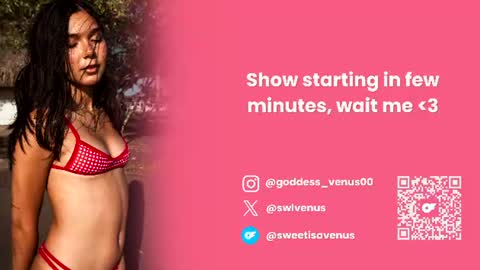 Snapshot of sweetlittlevenus chatting on June 2026 07:07:01 PM Venus online show from June 2026 07:07:01 PM