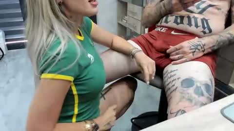 Snapshot of tattoo_couple77 chatting on August 2026 11:12:02 AM Nicole online show from August 2026 11:12:02 AM