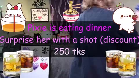 Pixie and Tentacle Overlord online show from February 2025 02:25:01 AM