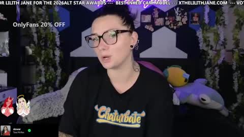 Snapshot of thelilithjane chatting on June 2026 12:12:02 AM Lilith Jane online show from June 2026 12:12:02 AM