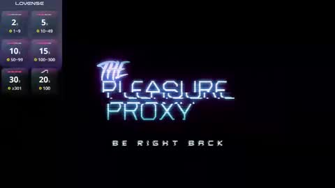 The Pleasure Proxy online show from January 2025 05:09:02 PM
