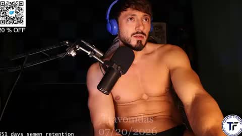 Greek God online show from July 2026 11:18:01 PM