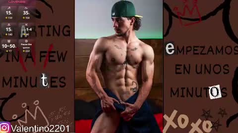 Snapshot of valentino_2201 chatting on July 2026 12:58:01 AM Valentino - 15 OFF valentino2201 online show from July 2026 12:58:01 AM